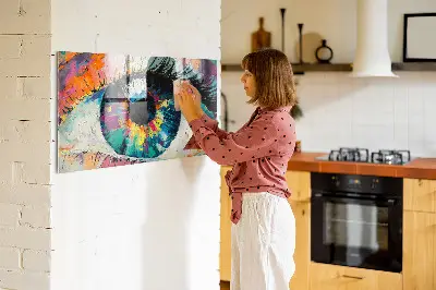 Magnet board The pupil of the human eye