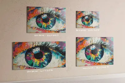 Magnet board The pupil of the human eye