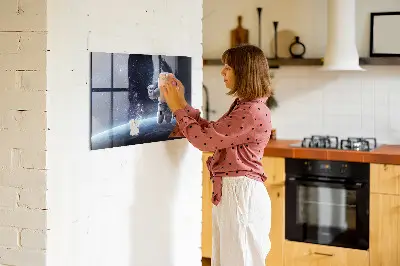 Magnetic wall board Astronaut