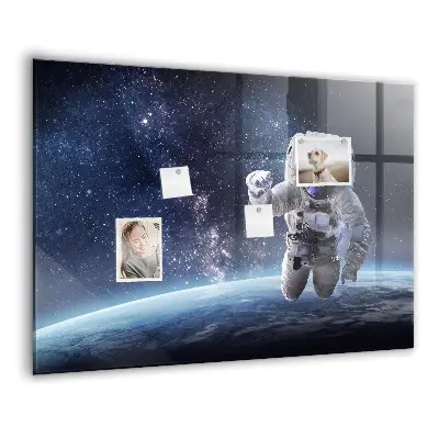 Magnetic wall board Astronaut