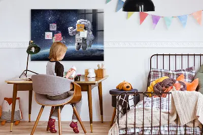 Magnetic wall board Astronaut