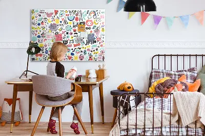 Magnetic glass dry erase board Pictures sketches