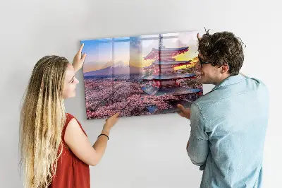 Japanese construction magnetic wall board