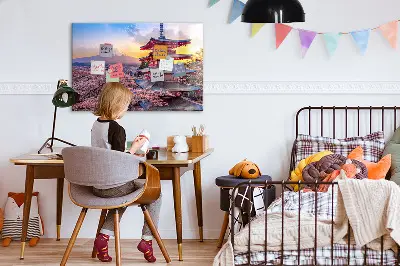 Japanese construction magnetic wall board