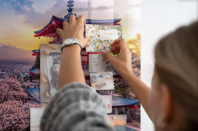 Japanese construction magnetic wall board