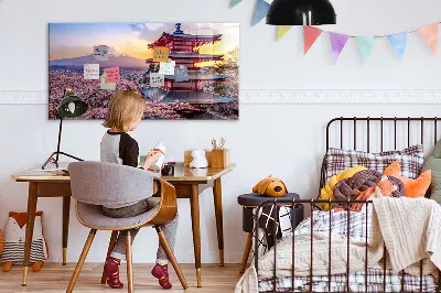 Japanese construction magnetic wall board