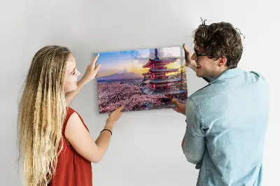Japanese construction magnetic wall board