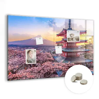 Japanese construction magnetic wall board