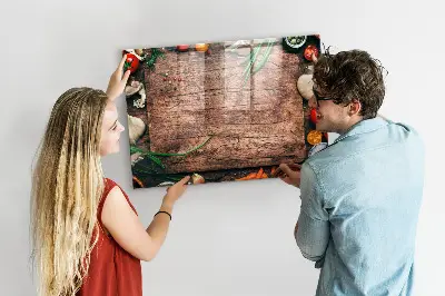 Magnetic Kitchen Wall Board