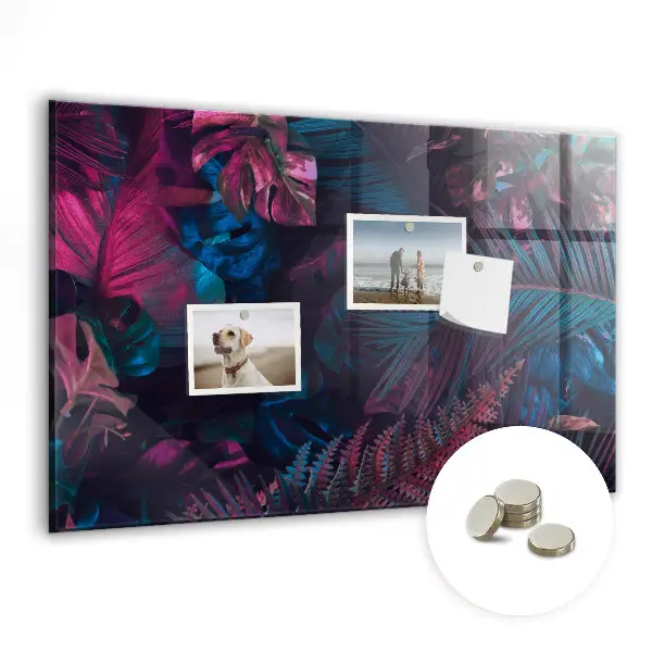 Exotic Flowers Magnetic Board