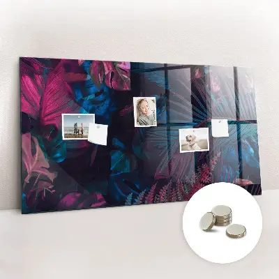 Exotic Flowers Magnetic Board