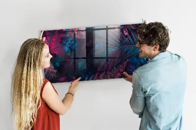 Exotic Flowers Magnetic Board