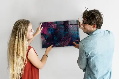 Exotic Flowers Magnetic Board