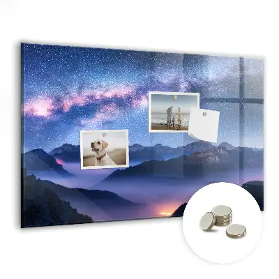 Magnetic wall board Milky Way