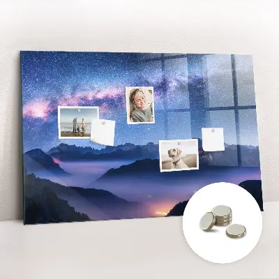Milky Way magnetic wall board