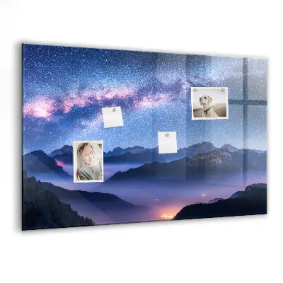 Milky Way magnetic wall board
