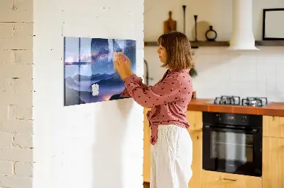 Milky Way magnetic wall board