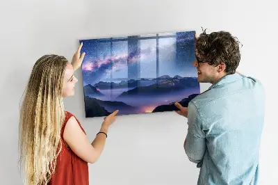 Milky Way magnetic wall board