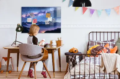Milky Way magnetic wall board