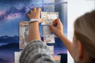 Milky Way magnetic wall board