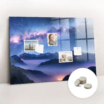 Milky Way magnetic wall board