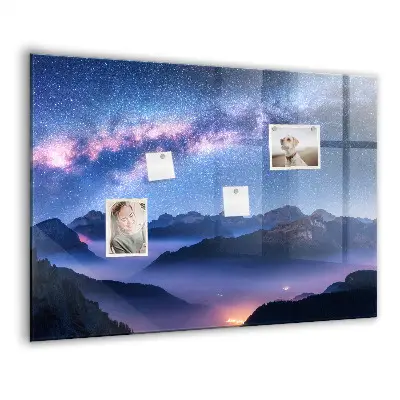 Milky Way magnetic wall board