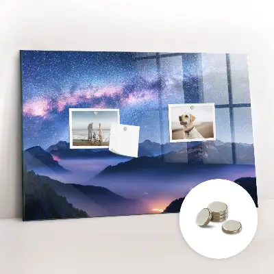Milky Way magnetic wall board