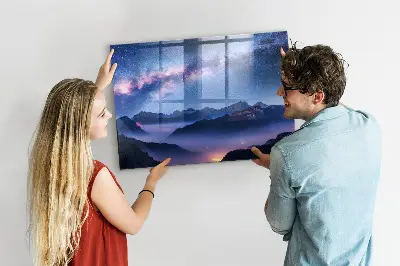 Milky Way magnetic wall board