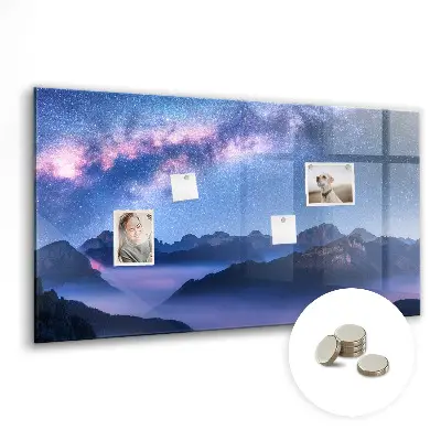Milky Way magnetic wall board