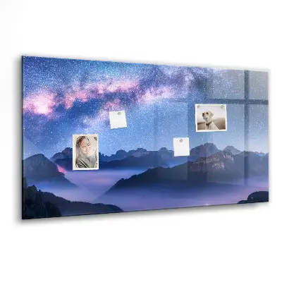 Magnetic wall board Milky Way