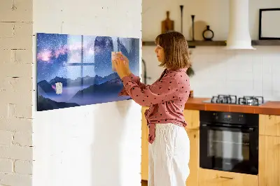 Milky Way magnetic wall board