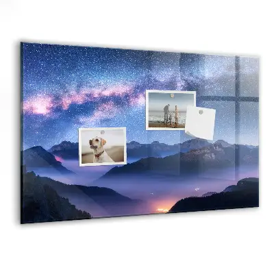 Magnetic wall board Milky Way