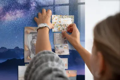 Magnetic wall board Milky Way