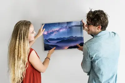 Milky Way magnetic wall board