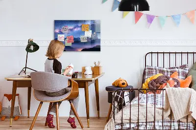 Milky Way magnetic wall board