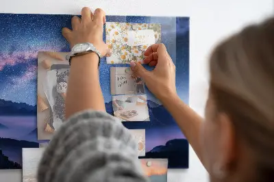 Milky Way magnetic wall board