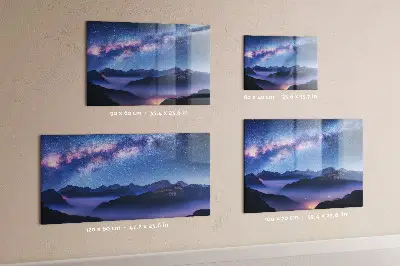 Milky Way magnetic wall board