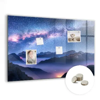 Milky Way magnetic wall board