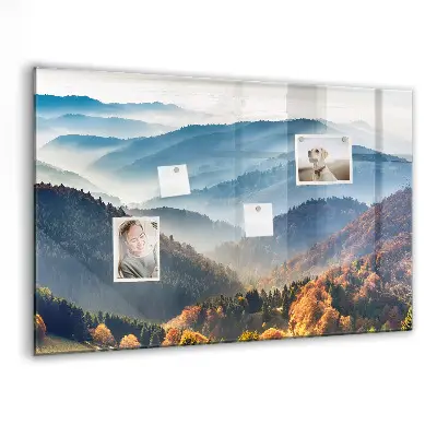 Magnet board Mountain landscape