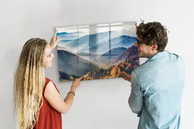 Magnet board Mountain landscape