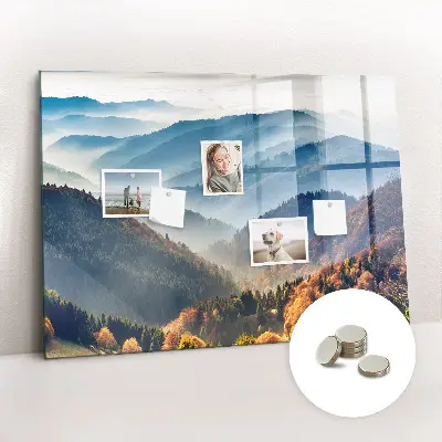 Magnet board Mountain landscape