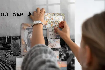 Magnetic glass dry erase board Everyone has a story