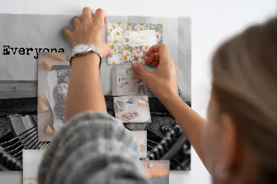 Magnetic glass dry erase board Everyone has a story