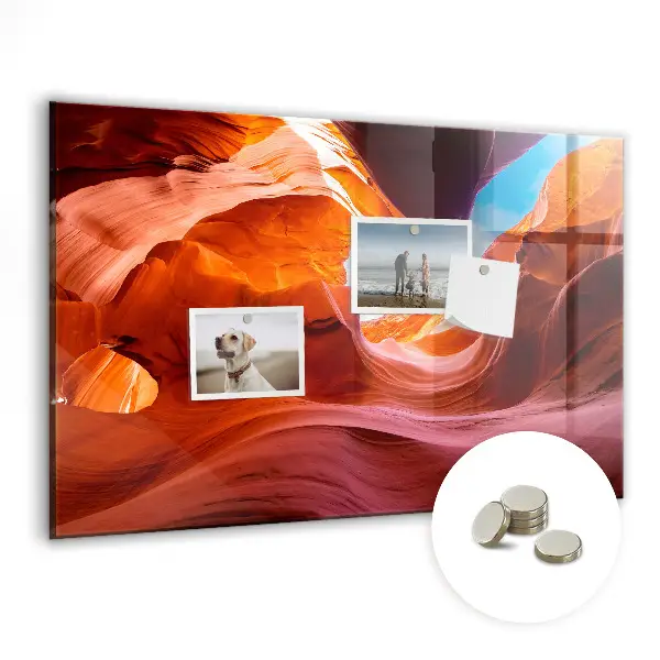 Canyon magnetic wall board