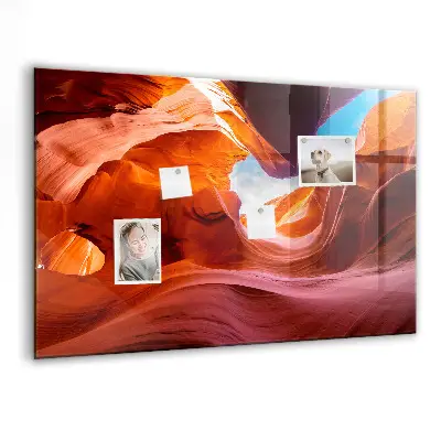 Canyon magnetic wall board
