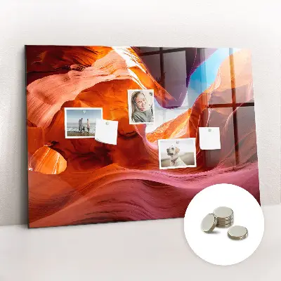 Canyon magnetic wall board