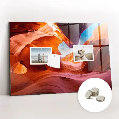Canyon magnetic wall board