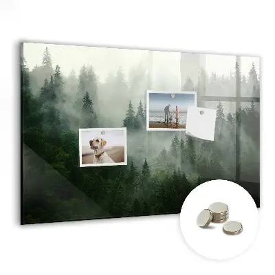 Misty forest magnetic board