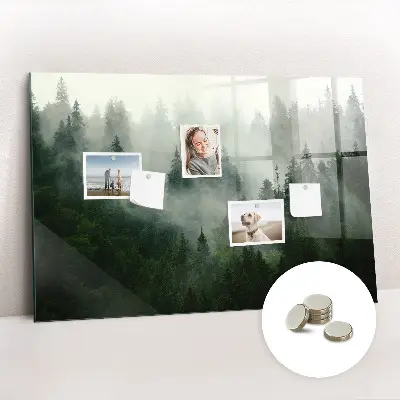 Misty forest magnetic board