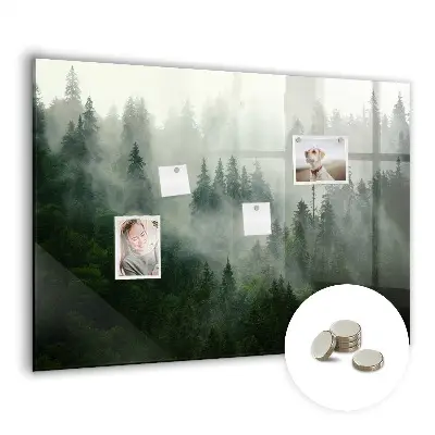Misty forest magnetic board